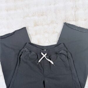 Aerie Charcoal Drawstring Pants